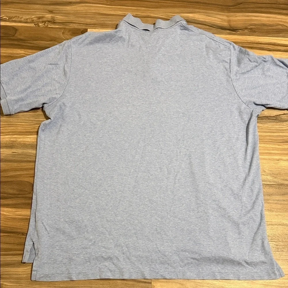 Polo Ralph Lauren Polo Shirt Mens 4XLT Tall Blue Heather Soft Touch Classic Fit